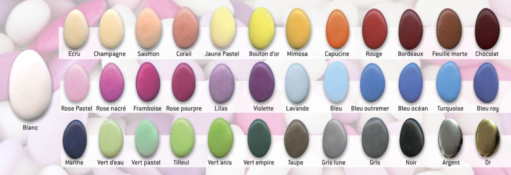 Dragées chocolat couleur parme 500 gr - Vegaooparty